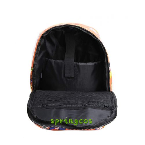  Springcos Backpacks for Dragon Ball Cosplay PU leather