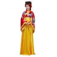 Springcos springcos Chinese Costumes Hanfu Peacock Women Halloween Fancy Party Dress