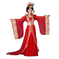 Springcos springcos Chinese Princess Costume Women Fancy Dress Trailing Halloween Cosplay