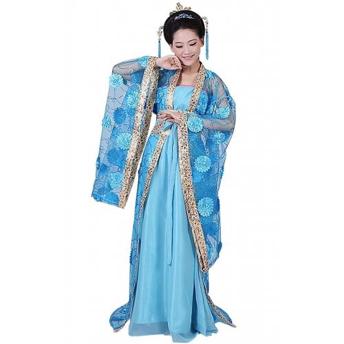  Springcos springcos Chinese Costume Fancy Dress Women Princess Dress Trailing Empress