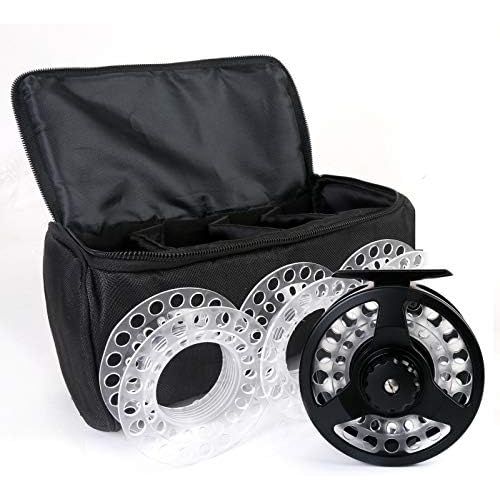  [아마존베스트]MAXIMUMCATCH Fly Fishing Reel Cassette System Fly Reel with 3 Spare Spool 5/6wt, 7/8wt