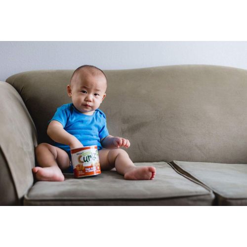  [아마존베스트]Sprout Organic Curlz Toddler Snacks, Sweet Potato & Cinnamon, 1.48 Ounce Canister (Single)