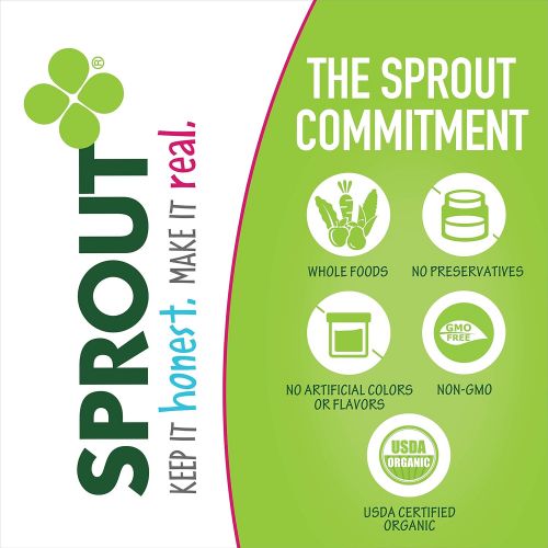  [아마존베스트]Sprout Organic Wafflez Toddler Snacks, Blueberry Apple, 5 Count Box of Individually Wrapped Waffles