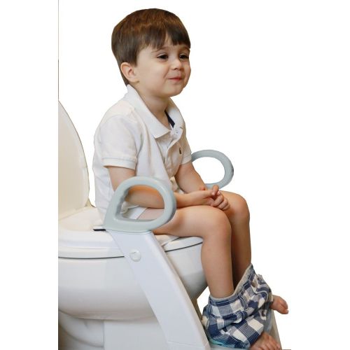  [아마존베스트]Spuddies Spuddies Potty with Ladder, White/Gray, One Size