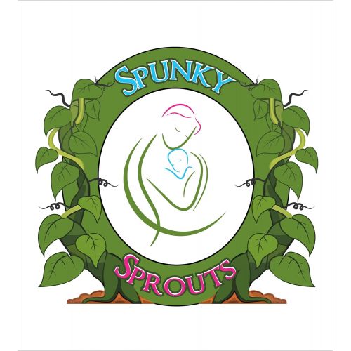  Spunky Sprouts Premium Soft Organic Cotton Milestone Baby Newborn Growth Blanket-Large 40x...