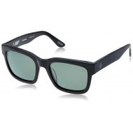Spy Optic Unisex Trancas Happy Lens Collection Polarized Sunglasses, Black/Grey Green, One Size Fits All