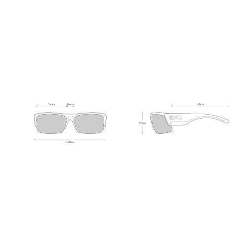  Spy SPY Optic Flyer Transparent Performance Sunglasses | Shatter Resistant