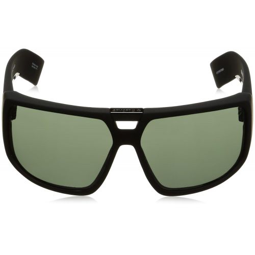  Spy Optic Touring Wrap Sunglasses, Black/Happy Gray/Green, 64 mm