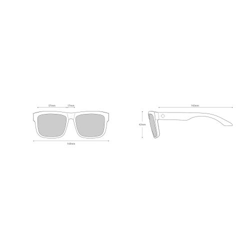  Spy Optic Discord Flat Sunglasses