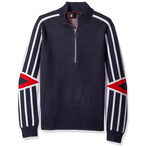  Spyder Mens Rad Pad Half Zip Sweater