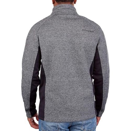  Spyder Men's Half Zip Sweater Gait Knit Pullover Jacket