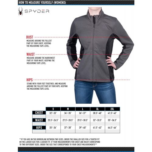  Spyder Womens Constant Full Zip Sweater Gameday Jacket