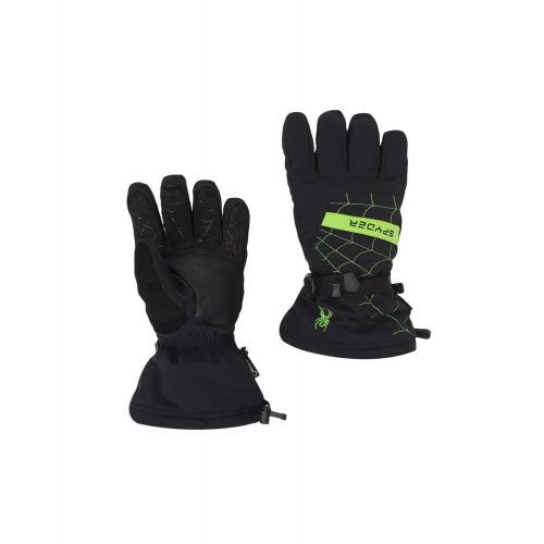  Spyder Mens Overweb Gore-tex Ski Glove, Black/Fresh, X-Large