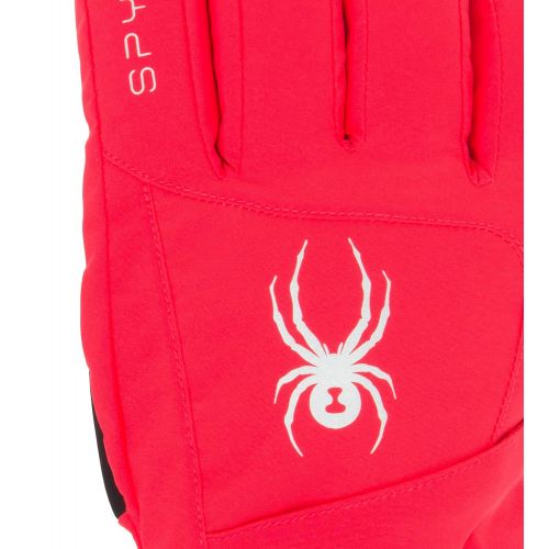  Spyder Womens Synthesis Gore-tex Ski Glove, Hibiscus/Hibiscus/Hibiscus, Large
