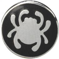 Spyderco Bug Lapel Pin (Silver & Black)