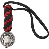 Spyderco Bead and Lanyard (Black and Red)