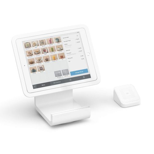  [아마존베스트]Square Stand for contactless and chip for iPad (2017, 2018), iPad Pro 9.7, and iPad Air (1, 2)