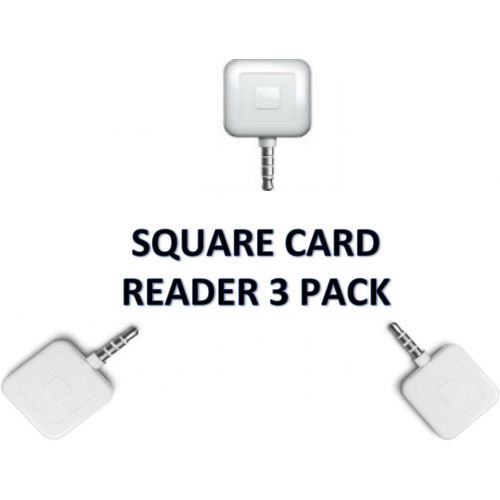  [아마존베스트]3 PACK - Square Card Readers