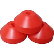 Square Deal Recordings & Supplies 7 45rpm Vinyl Record Adapters - Inserts to Make 7 Records Play on a Turntable (3 pack)
