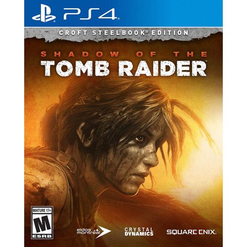 스퀘어 에닉스 Shadow of Tomb Raider Croft Edition Steelbook, Square Enix, PlayStation 4, 662248921358