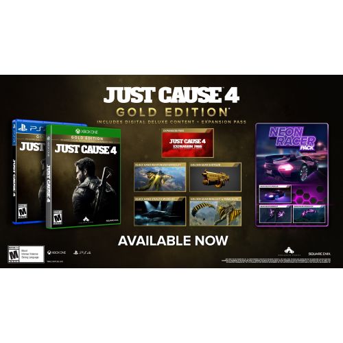 스퀘어 에닉스 SQUARE ENIX USA Just Cause 4 Gold Edition, Square Enix, PS4, 662248921587