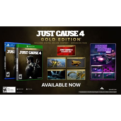 스퀘어 에닉스 SQUARE ENIX USA Just Cause 4 Gold Edition, Square Enix, Xbox One, 662248921730