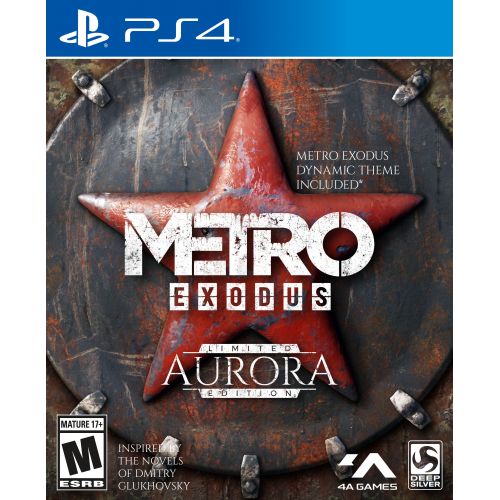 스퀘어 에닉스 Square Enix Metro Exodus - Aurora Limited Edition, Deep Silver, PlayStation 4, 816819014769