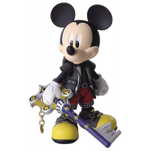 스퀘어 에닉스 Square Enix Kingdom Hearts III: King Mickey Bring Arts Action Figure