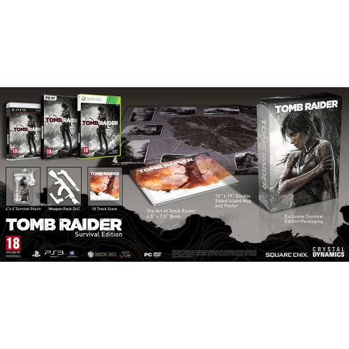 스퀘어 에닉스 Square Enix Tomb Raider: Survival Edition (PS3) European Import