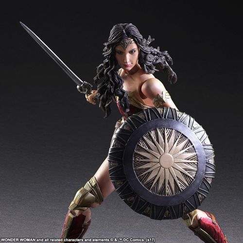 스퀘어 에닉스 Square Enix Movie Wonder Woman Variant Play Arts Kai Action Figure