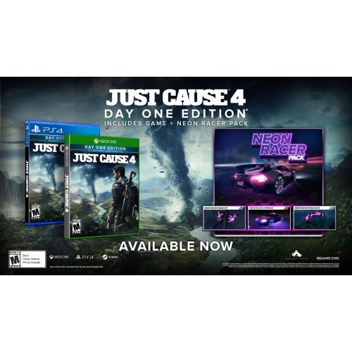 스퀘어 에닉스 Just Cause 4 Day One Limited Edition, Square Enix Xbox One, 662248921693