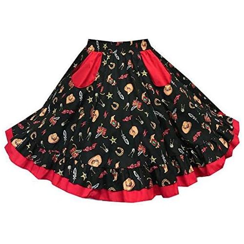 Square Up Fashions Wild West Square Dance Skirt SKR-1065