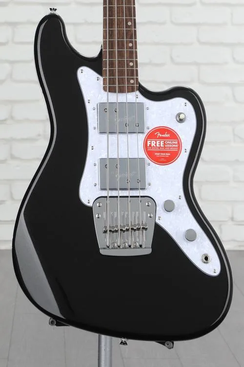 Squier Paranormal Rascal Bass HH - Metallic Black Demo