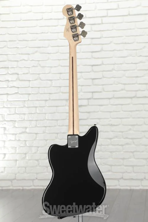  Squier Affinity Series Jaguar Bass H - Black with Maple Fingerboard