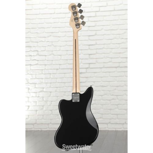  Squier Affinity Series Jaguar Bass H - Black with Maple Fingerboard