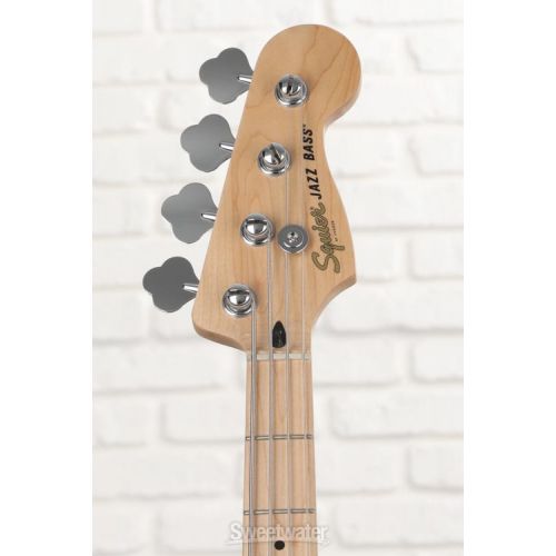  Squier Affinity Series Jazz Bass - Black with Maple Fingerboard