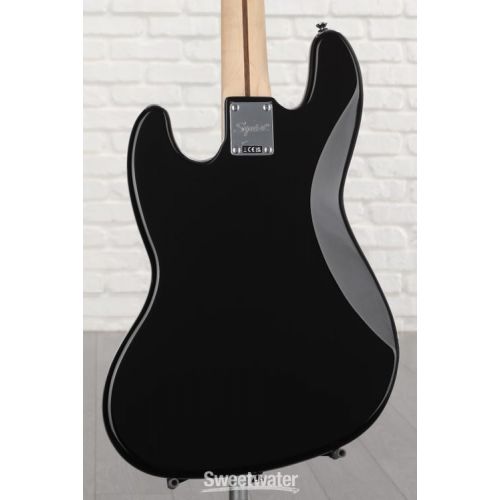  Squier Affinity Series Jazz Bass - Black with Maple Fingerboard