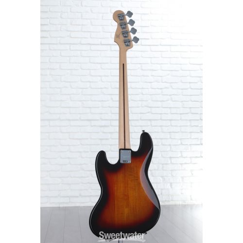  Squier Affinity Series Jazz Bass - 3-color Sunburst with Maple Fingerboard