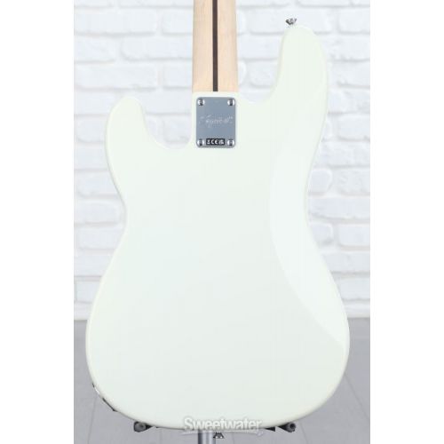  Squier Affinity Series Precision Bass - Olympic White with Maple Fingerboard