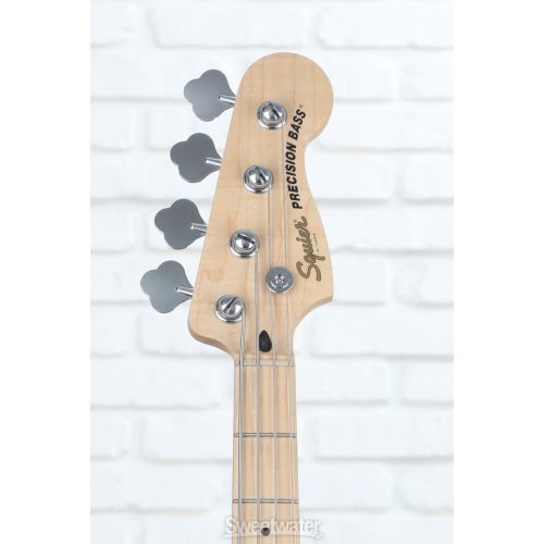  Squier Affinity Series Precision Bass - Olympic White with Maple Fingerboard