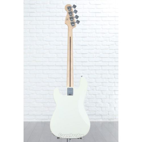  Squier Affinity Series Precision Bass - Olympic White with Maple Fingerboard