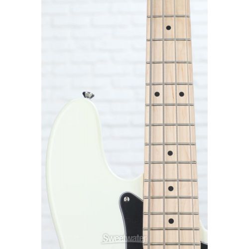  Squier Affinity Series Precision Bass - Olympic White with Maple Fingerboard