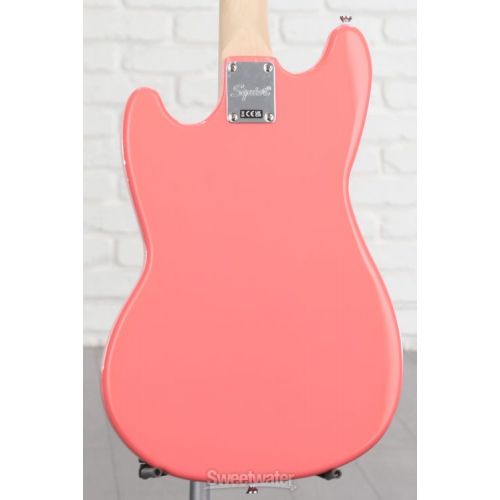  Squier Sonic Bronco Bass - Tahitian Coral