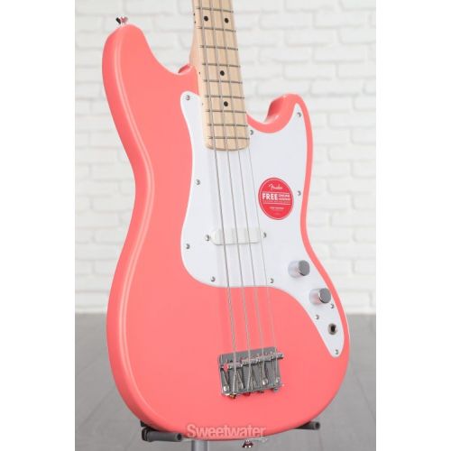  Squier Sonic Bronco Bass - Tahitian Coral