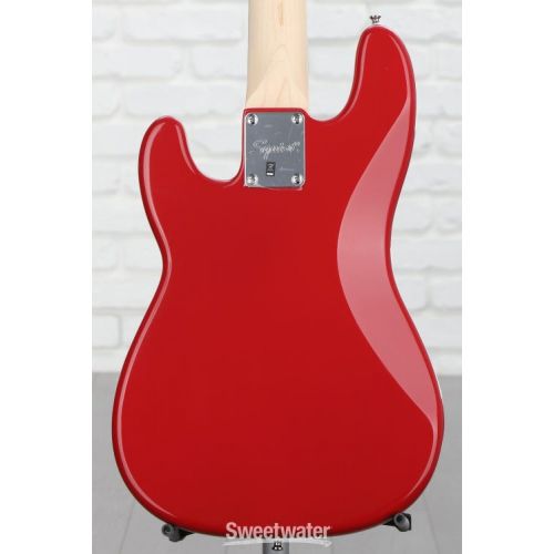  Squier Mini Precision Bass Electric Bass - Dakota Red with Laurel Fingerboard