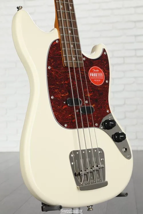  Squier Classic Vibe '60s Mustang Bass - Olympic White