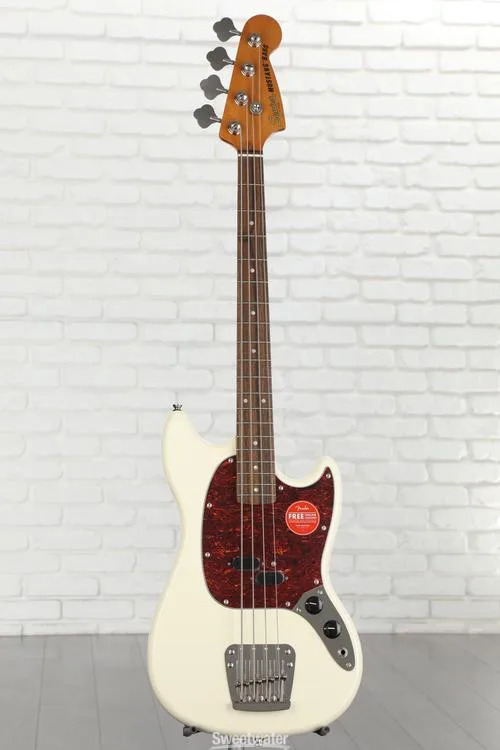  Squier Classic Vibe '60s Mustang Bass - Olympic White