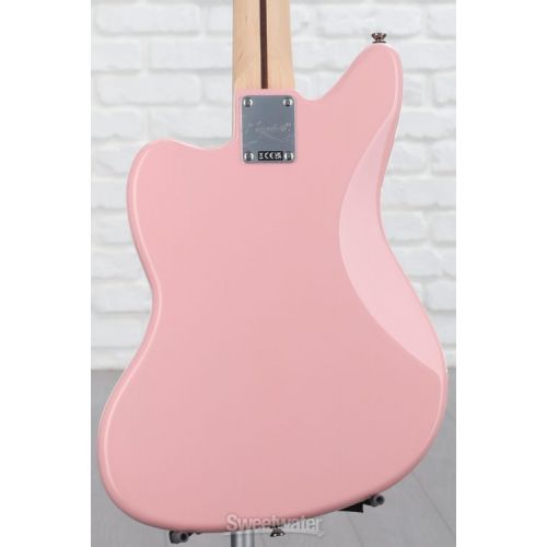  Squier Affinity Series Jaguar Bass H - Shell Pink, Sweetwater Exclusive