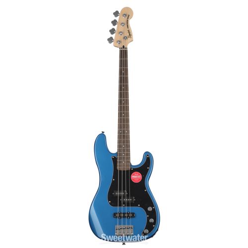  Squier Affinity Series Precision Bass - Lake Placid Blue with Laurel Fingerboard