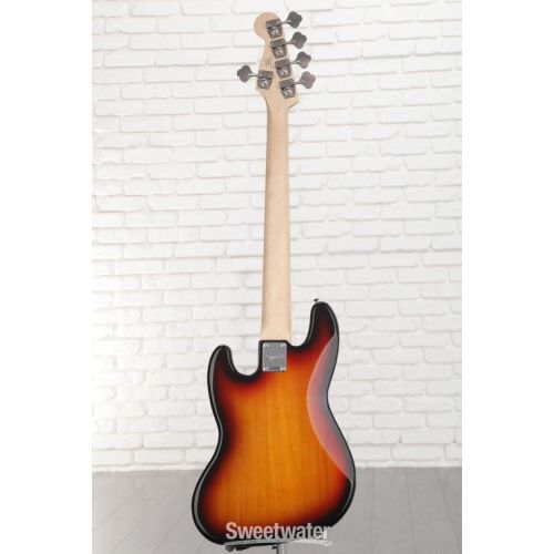  Squier Affinity Series Jazz Bass V - 3-color Sunburst with Laurel Fingerboard